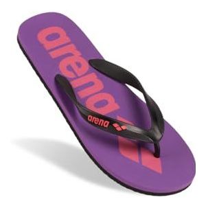 Arena Teenslippers, uniseks, volwassenen, plum-bright_coral, 37 EU, Plum Bright Coral, 37 EU