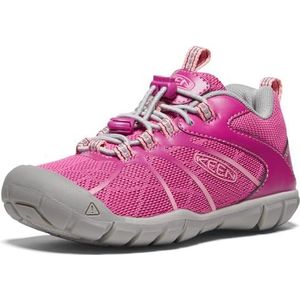 KEEN Chandler 2 CNX Sneakers voor kinderen, uniseks, Festival Fuchsia Ibis Rose, 4 UK