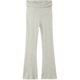 NAME IT - NKFNULLARIA - Broek - Lichtgrijs - Wide Leg