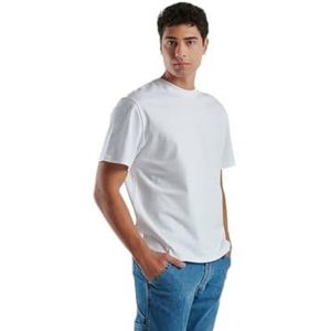 United Colors of Benetton T-shirt heren, Wit, L