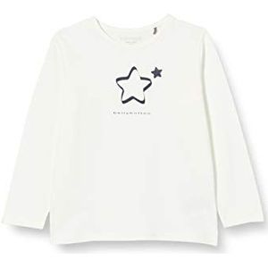 bellybutton T-shirt met lange mouwen voor babymeisjes, Snow White|white, 50 cm
