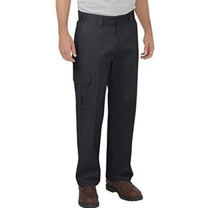 Dickies Heren Relaxed Straight Flex Cargo Pant, Zwart, 30W / 30L