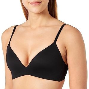 HUGO Dames LAS.Cut Wireless Bra, Black1, 70, zwart 1, 70