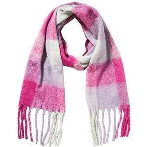 Lee Check Scarf voor dames, JAZZY PURPLE, One Size