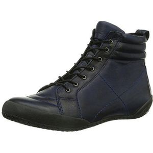 Andrea Conti 0348502168 Dames Hoge Sneakers, blauw marineblauw, 38 EU