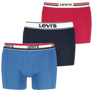 Levi's - Boxershorts - 3 Eenheden - Zacht Katoen - Comfortabele Tailleband
