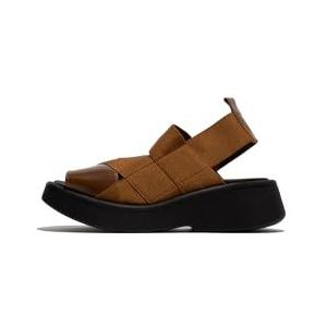 Fly London Maln202fly sandaal voor dames, camel, 37 EU