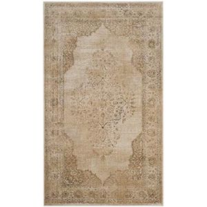 Safavieh Sibyla Vintage geïnspireerde tapijt, 72 Viscose/15 Katoen/13 Procent Polyester, Creme, 99 X 170 cm