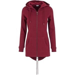 Urban Classics Dames Ladies Sweat Parka Capuchontrui, Bourgondië, 4XL