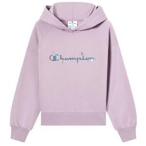 Champion - Sweatshirt - Lila - Met Capuchon - Kind