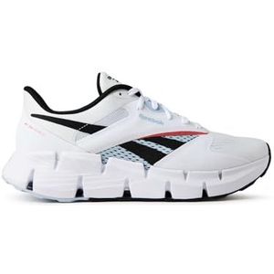 Reebok Unisex Zig DYNAMICA 5 Sneaker, FTWWHT/CBLACK/DYNRED, 7.5 UK, Ftwwht Cblack Dynred, 41 EU