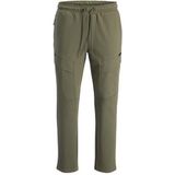JACK & JONES Broek 'JPSTGORDON FUSION'  olijfgroen
