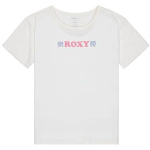 Roxy - Lily Vintage - T-shirt - Egret - Korte Mouwen voor Meisjes 4-16