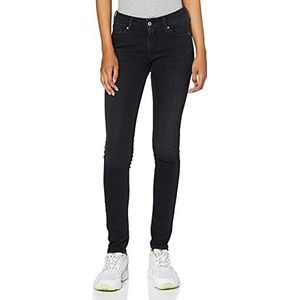 Kings of Indigo Christina Skinny Jeans voor dames, zwart (Black Rinse 6102), 32W x 34L