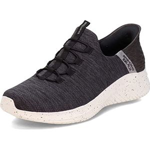 Skechers Ultra Flex 3.0 instapper voor dames, Zwart, 8.5 UK Wide