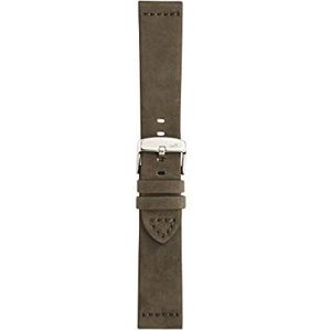 Morellato Armband voor dames en heren, collectie Manufatti Bramante, echt kalfsleer, A01X4683B90, Groen, 24mm, riem