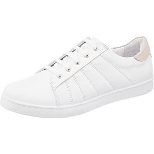 Andrea Conti Dames 0063603 Sneakers, wit, zilver, 38 EU