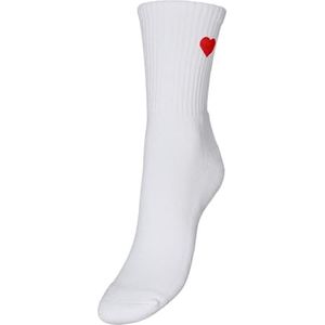 Vero Moda Vmmel Detail Socks Noos, wit (snow white), One size