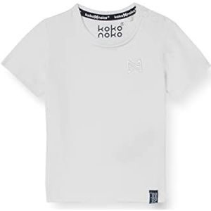 Koko Noko Nigel Shirt voor jongens, wit, 18 Maanden