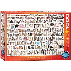 De wereld van katten 1000-delige puzzel