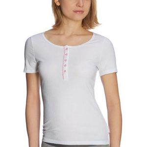 Uncover by Schiesser Dames pyjama top Henley s/Sleeves