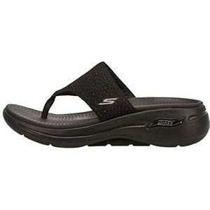 Skechers Go Walk Arch Fit weekendsandalen dames, zwart., 41 EU