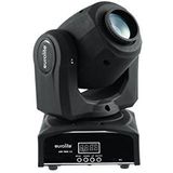 Eurolite LED TMH-13 Moving-Head Spot | Spotlight met 10 W LED, Gobos en kleurenwiel | Gobo-wiel met 7 statische Gobos plus open | Exacte positionering door 16-bits resolutie van de PAN/TILT-beweging