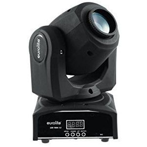 Eurolite LED TMH-13 Moving-Head Spot | Spotlight met 10 W LED, Gobos en kleurenwiel | Gobo-wiel met 7 statische Gobos plus open | Exacte positionering door 16-bits resolutie van de PAN/TILT-beweging