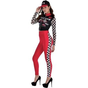 Amscan Racecar Driver Costume Women's Medium (6-8)