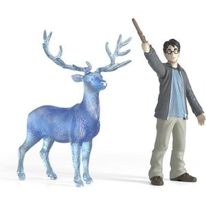 schleich WIZARDING WORLD Harry Potter & Patronus, vanaf 6 jaar, 42680 - Speelfiguur, 16 x 11 x 18 cm