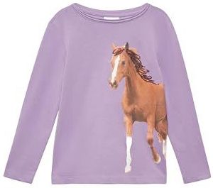 s.Oliver - T-Shirt - Paardenprint - Met Pailletten