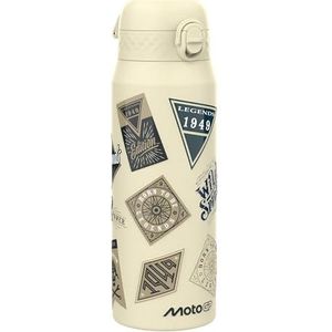 ION8 Lekbestendig Thermische Waterfles 750 ml (24 oz) Lekvrij, BPA-vrij, drievoudig sluitdeksel, vacuüm geïsoleerd, MotoGP Classic Legends