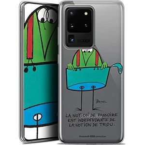 Caseink Beschermhoes voor Samsung Galaxy S20 Ultra (6.9) [officieel gelicentieerd product Collector Les Shadoks® Design La zeef - zacht - ultradun]