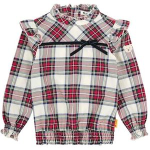 Steiff Blouse met lange mouwen voor dames, eggnog, 116 meisjes en jongens, Eggnog, 116