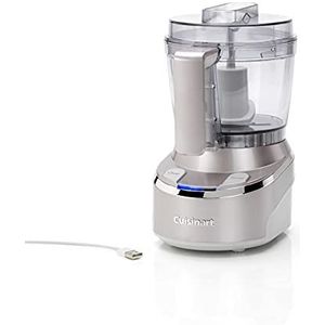 Cuisinart Cordless Mini Prep Pro Draadloze Keukenmachine RMC100E - Mini Foodprocessor - 350W - 900ml - Frosted Pearl