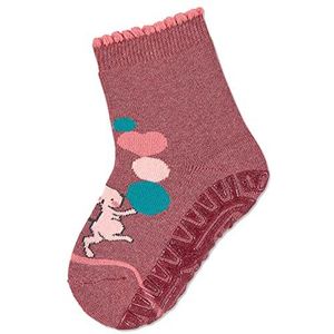 Sterntaler Baby-meisjes glitter-Flitzer Soft Mouse kousen, lichtrood gemêleerd, normaal