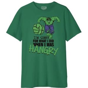 Marvel T-shirt voor heren, Groen, XXL