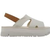 Sandalen - Oruga Up - Effen - Leer - Middelhoge Hak