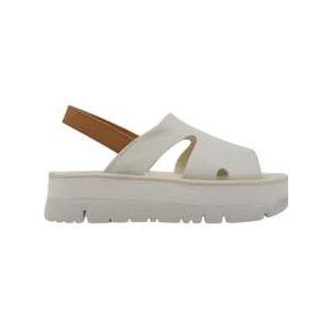 Sandalen - Oruga Up - Effen - Leer - Middelhoge Hak