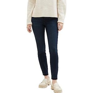 TOM TAILOR Denim Janna Fit extra skinny jeansbroek voor dames, 10173-Dark Stone Blue Black Denim, 27