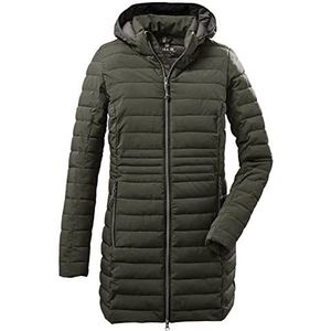 G.I.G.A. DX dames Casual functionele parka in donslook met afritsbare capuchon Bacarya, olive, 34, 34275-000