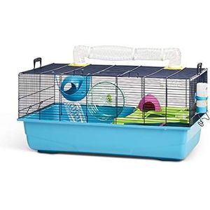 Savic Hamster Sky Navy Blue Hamster Kooi 80 X 50 X 50 Cm