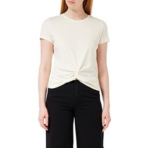 MUSTANG Dames Style Alexia C Knot T-shirt, fluisterwit, XS