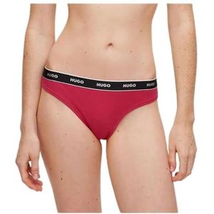 BOSS Triplet Thong Stripe String voor dames, Open Miscellaneous981, XS