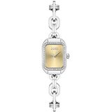 BOSS Vrouwen analoog quartz horloge met roestvrij stalen band 1502656, Licht Goud