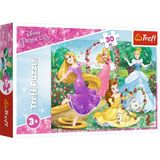 Puzzel van Princess (30 stukjes, Disney Princess thema)