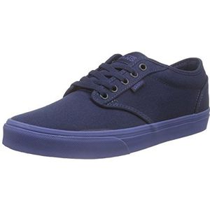 Vans Atwood heren Sneakers Laag-Top, Blauwe Check Liner Jurk Blauw, 50 EU