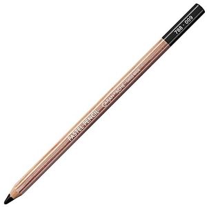 Caran d'Ache Pastel Pencil kleurpotlood Artist kleurpotloden potlood/3 stuks/pak - Kleur: 009 Black (788.009)