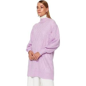 Trendyol Trui - Paars - Relaxed fit, Lila, XL, Lila, XL
