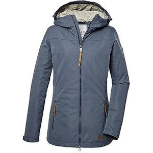 G.I.G.A. DX Dames Functioneel jack met capuchon/outdoorjack GS 18 WMN JCKT, smoke blue, 34, 41450-000